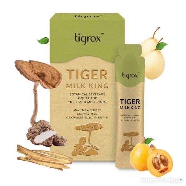 Tigrox Tiger Milk King虎乳靈芝養肺口服液 (1盒20包 x20ml)