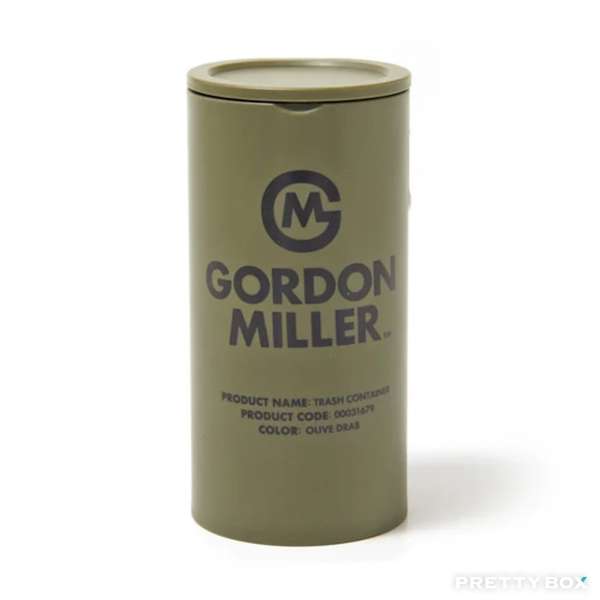 GORDON MILLER Bottle Trash Container 車用迷你垃圾筒 - 軍綠色