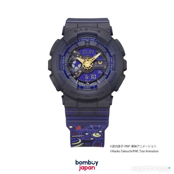 CASIO BABY-G BA-110XSM-2A Sailormoon 聯乘版 (平行進口)