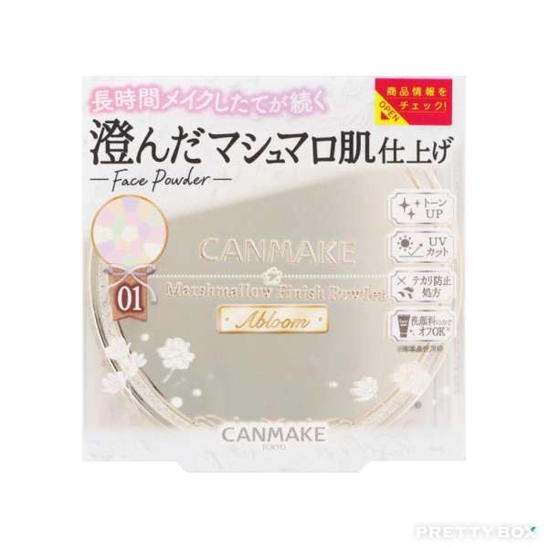 CANMAKE Marshmallow Finish Powder Abloom (01 Dearest Bouquet) 4g