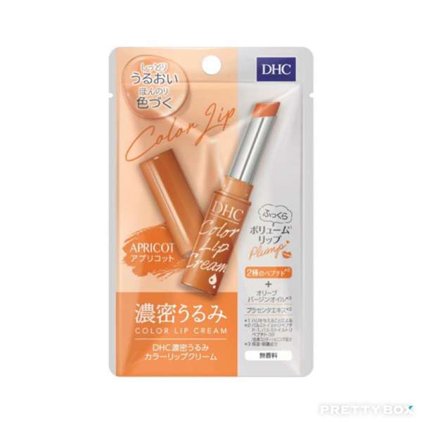 DHC Color Lip Cream (Apricot) 1.5g