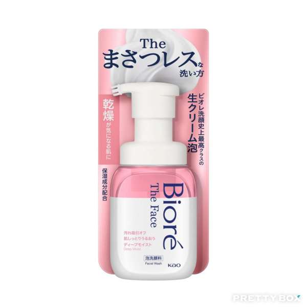 KAO Biore The Face Deep Moist Facial Wash 200ml