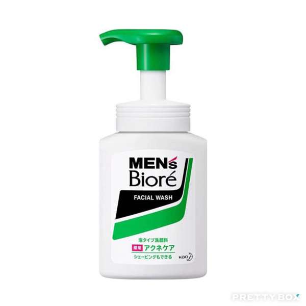 KAO Biore Men's Double Acne Control Instant Foaming Wash 150ml