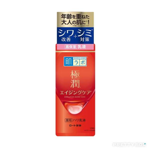 HADALABO GOKUJYUN Aging Care Hyaluronic Acid Moisturizing Milk 140ml