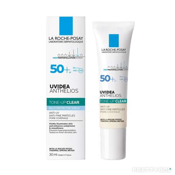 La Roche-Posay UVIDEA Anthelios Tone Up Cream (Clear) SPF50+ PA++++ 30ml