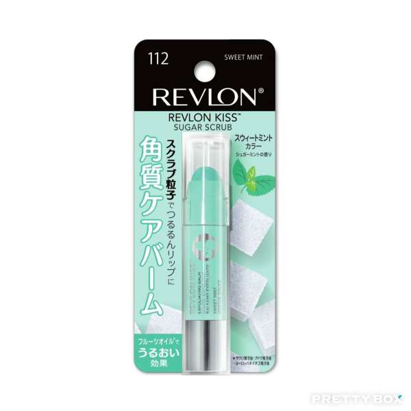 Revlon Kiss Sugar Scrub Exfoliating Balm 2.6g - 112 Sweet Mint