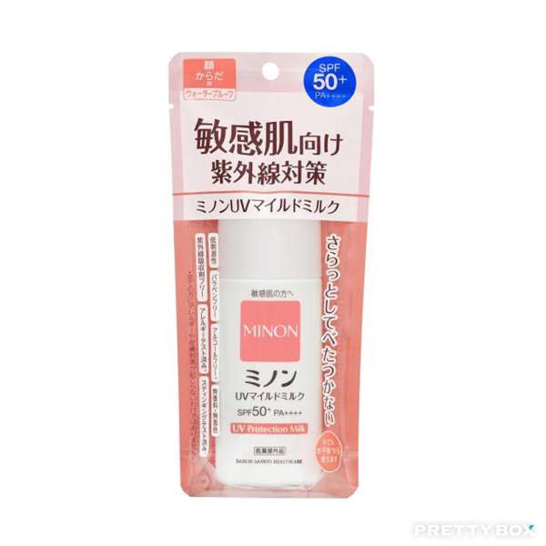 MINON Amion Moist UV Protection Milk SPF50 PA++++ 80ml