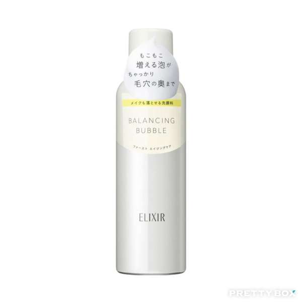 SHISEIDO ELIXIR Reflet Balancing Bubble Foam Facial Cleanser 165g