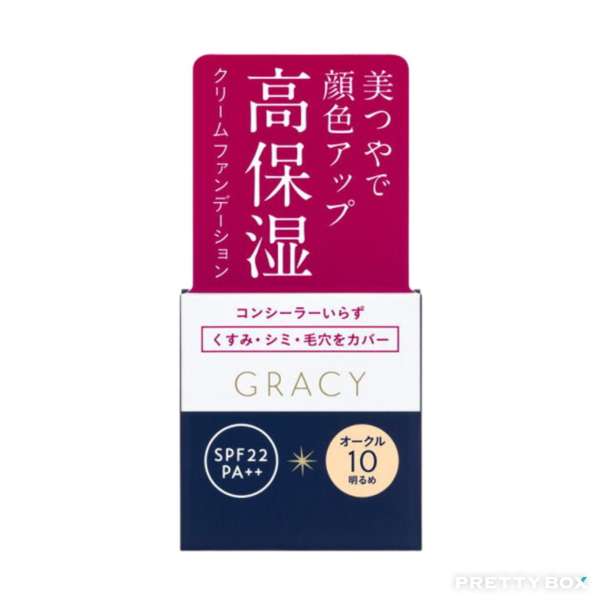 SHISEIDO Integrate Gracy Moist Cream Foundation 25g - OC10 (Bright Skin)