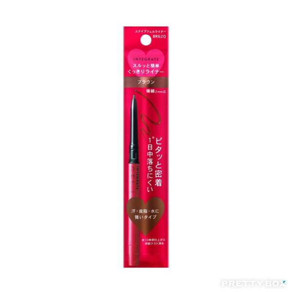 SHISEIDO Integrate Snipe Gel Liner (Waterproof) 0.13g - BR620 Brown