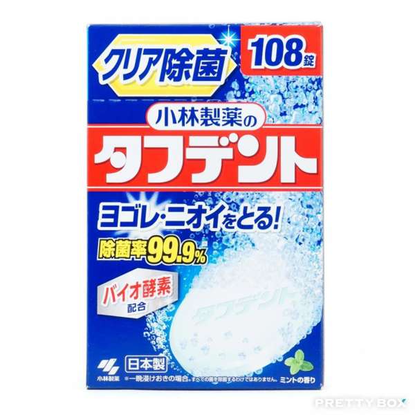 KOBAYASHI Denture Cleaning 108 tablets Mint