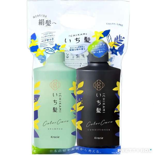 Kracie ICHIKAMI Moisturizing Shampoo & Conditioner 40ml + 40ml