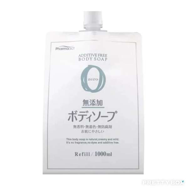 KUMANO Pharmaact Zero Additive Free Body Soap 1000ml Refill