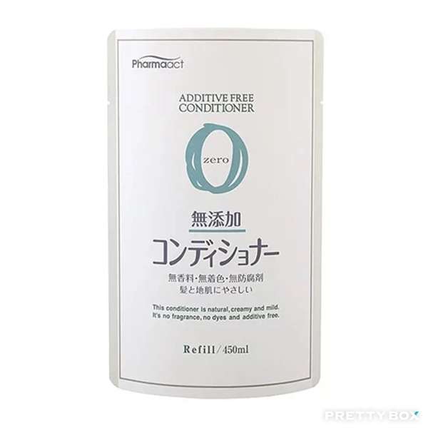 Kumano Pharmaact Zero Additive Free Conditioner 450ml Refill