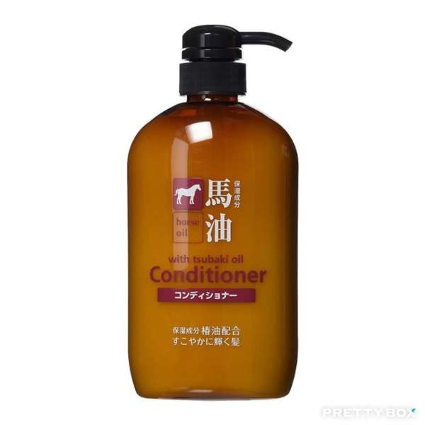 Kumano Horse Oil No Silicon Treatment 600ml