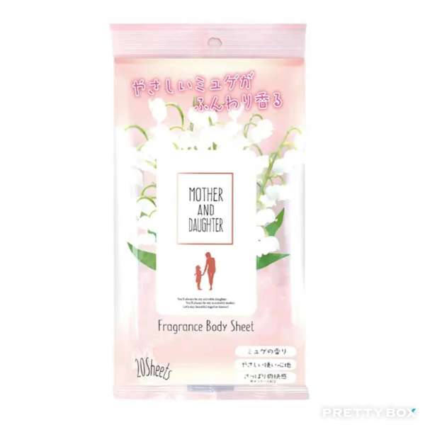 MOTHER AND DAUGHTER Fragrance Body Sheet 20 Sheets Muguet Fragrance