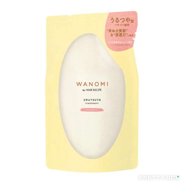 P&G Hair Recipe WANOMI URUTSUYA Treatment Refill 300ml Fresh Berry