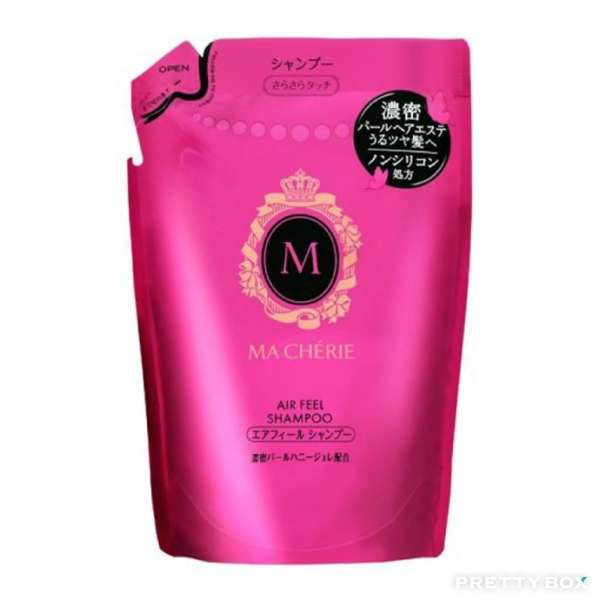 SHISEIDO MACHERIE Air Feel Shampoo EX Refill 380ml(Dark Pink)