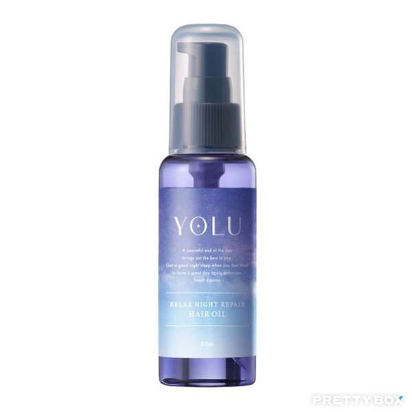 YOLU Relax Night Repair Hair Oil 80ml Soft & Moisturizing