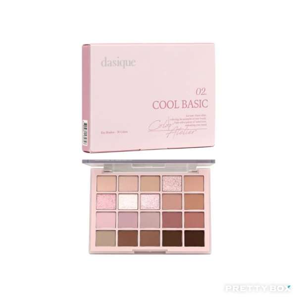 Dasique Vegan Mood Shadow Palette #02 Cool Basic 10.5g