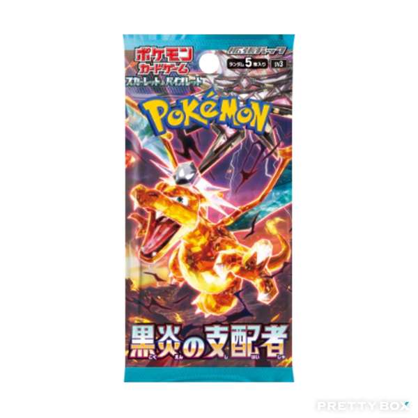 POKEMON 寶可夢卡牌 SV3 黑炎支配者 - 1包 (日版)