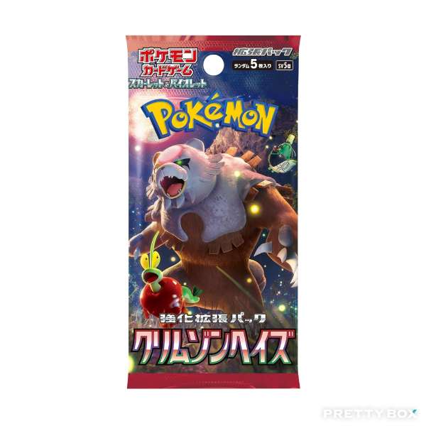 POKEMON 寶可夢卡牌 SV5a 緋紅薄霧 - 1包 (日版)