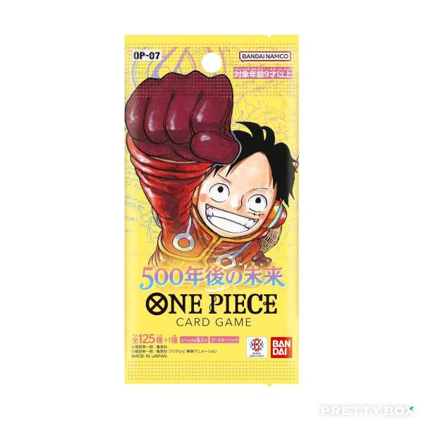 ONE PIECE海賊王卡牌 OP-07 五百年後的未來 - 1包 (日版)