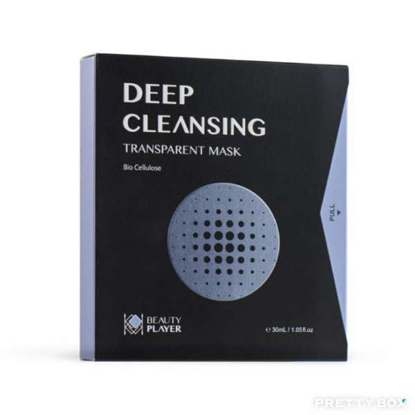 BEAUTY PLAYER Deep Cleansing Transparent Mask (30ml x 5pcs)