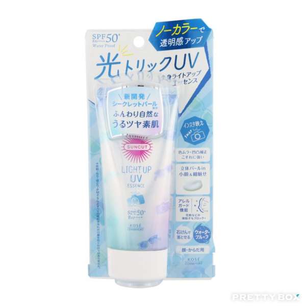 KOSE SUNCUT Light Up UV Sunscreen SPF 50+ PA++++ 80g