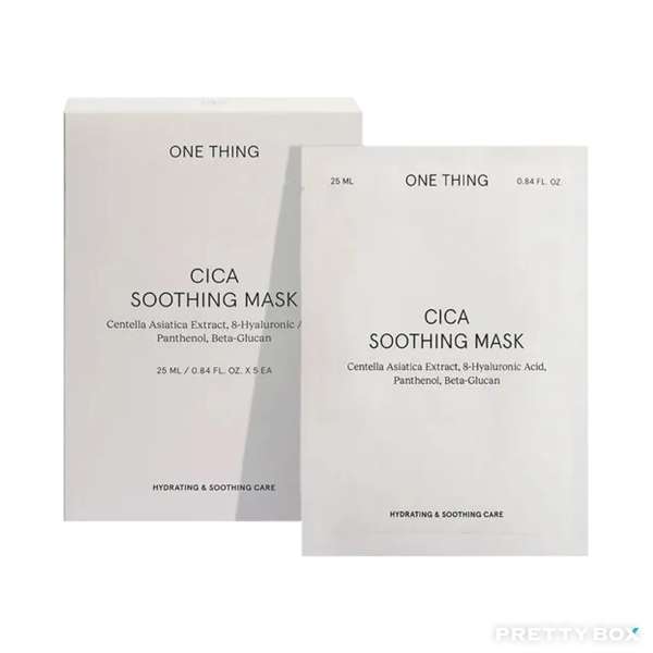 ONE THING Cica Soothing Mask 25ml x 5pcs