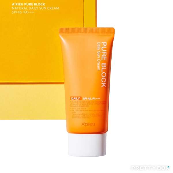 A'PIEU Pure Block Daily Sun Cream SPF45+PA+++ 50ml