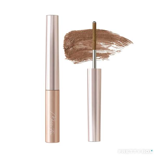 MilleFee Metal Brush Mascara #02 Natural Brown 2g