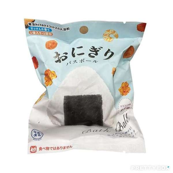 MANABURO - Onigiri Bath Bomb (Soap Scent) 1pc