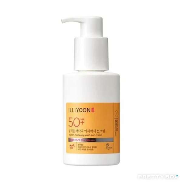 ILLIYOON Mild Easy Wash Sun Cream SPF50+ PA++++ 150ml