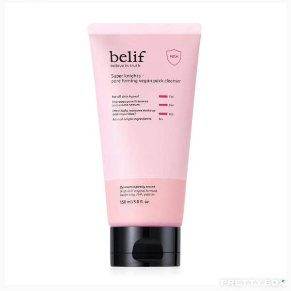 Belif Super knights Pore Firming Vegan Pack Cleanser 150ml