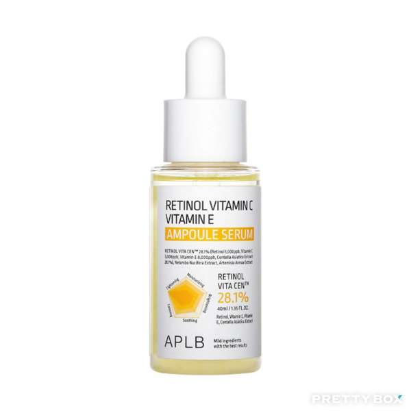 APLB Retinol Vitamin C Vitamin E Ampoule Serum 40ml