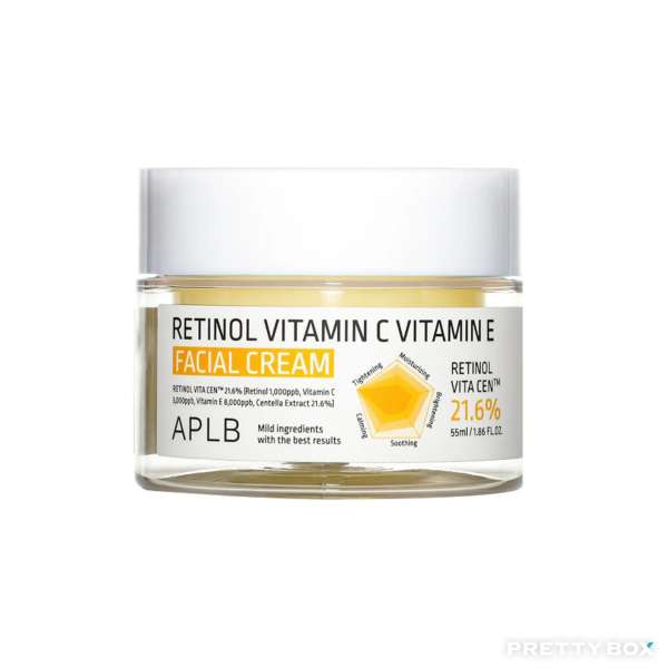 APLB Retinol Vitamin C Vitamin E Facial Cream 55ml