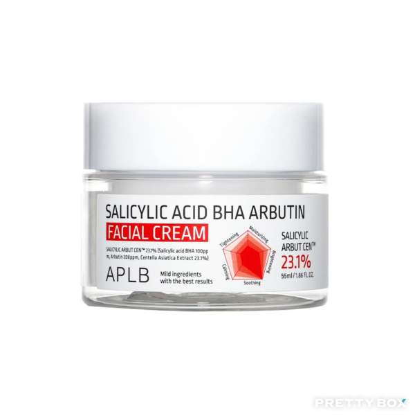 APLB Salicylic Acid BHA Arbutin Facial Cream 55ml