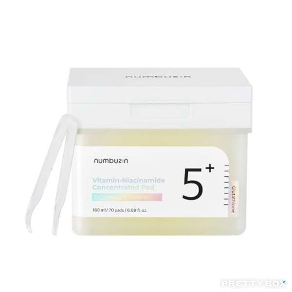 numbuzin No.5 Vitamin-Niacinamide Concentrated Pad 180ml/70pcs