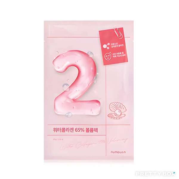 numbuzin No.2 Water Collagen 65% Voluming Sheet Mask 4pcs