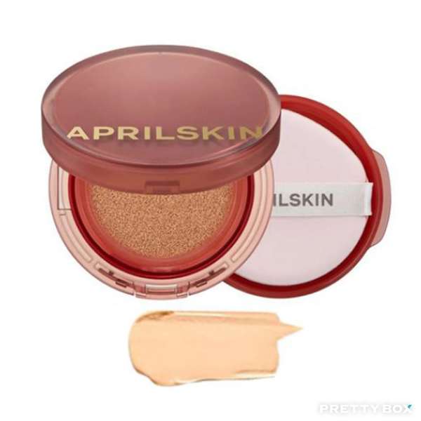 APRILSKIN 柔霧無瑕持妝氣墊 SPF50+ PA+++ (附補充裝) #21 象牙米色 12ml*2