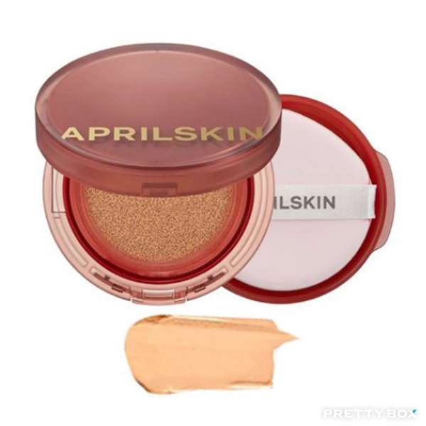 APRILSKIN 柔霧無瑕持妝氣墊 SPF50+ PA+++ (附補充裝) #23 自然米色 12ml*2