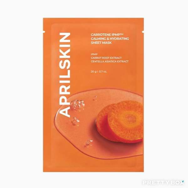 APRILSKIN 胡蘿蔔IPMP水分鎮靜面膜 20ml*10pcs