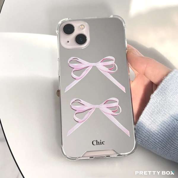 Bows Mirrored Phone Case - iPhone14 Pro Max