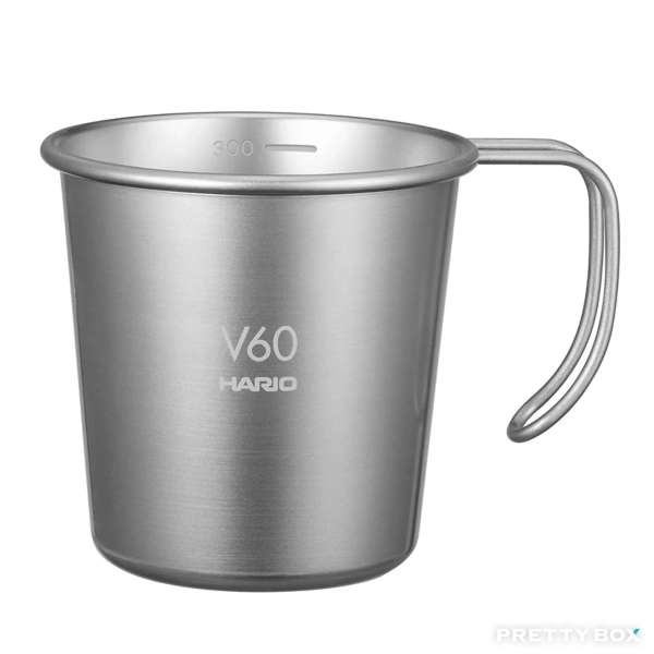 HARIO O-VSM-30-HSV 320mL 戶外用不銹鋼疊杯