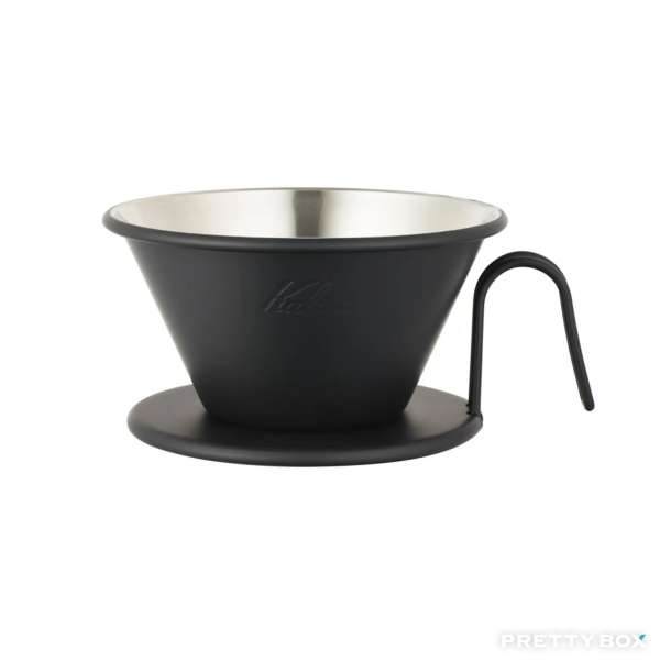 Kalita TSUBAME 戶外系列 185 不鏽鋼 三孔蛋糕型濾杯 (適合2~4杯)