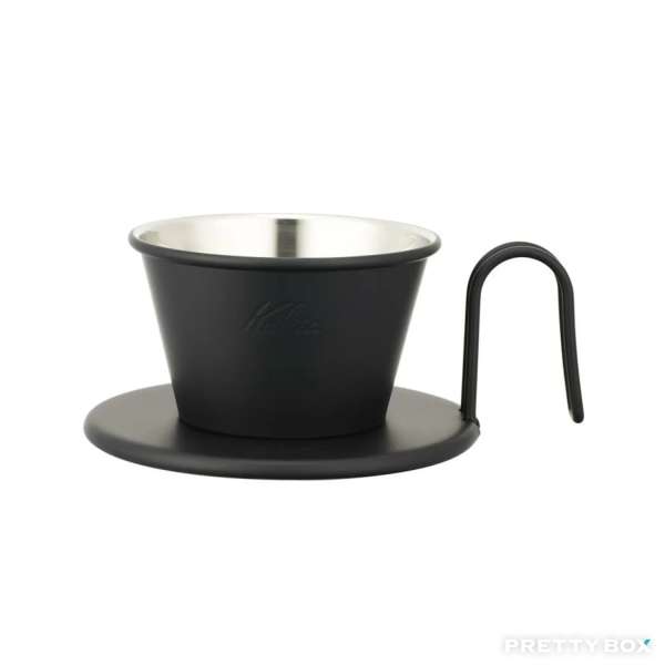 Kalita TSUBAME 戶外系列 155 不鏽鋼 三孔蛋糕型濾杯 (適合1~2杯)