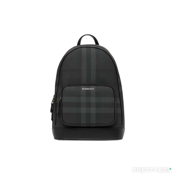 Burberry #8065630 Check Small Backpack | Grey