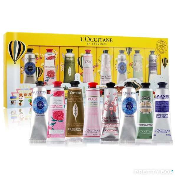 L'OCCITANE Provence Around The World Hand Cream Set (30ml x8pcs)