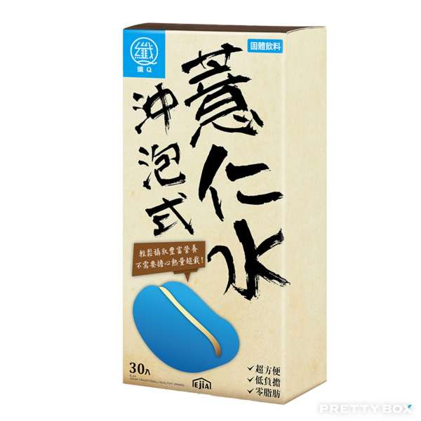 易珈生技 E-JOY 纖Q 好手藝沖泡式薏仁水 (30包入)